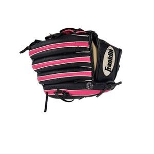 Baseball Glove Franklin RTP Ready to Play 9.5 Pink T-Ball Mitt Toddler Youth
